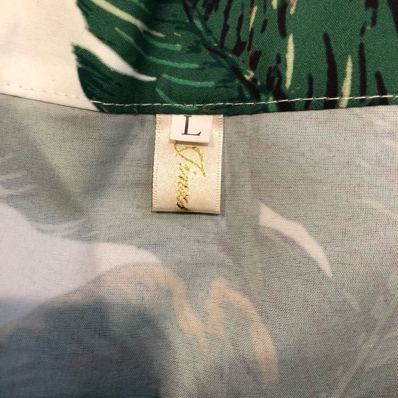 🌴 palm leaf wrap skirt - Picture 5 of 7